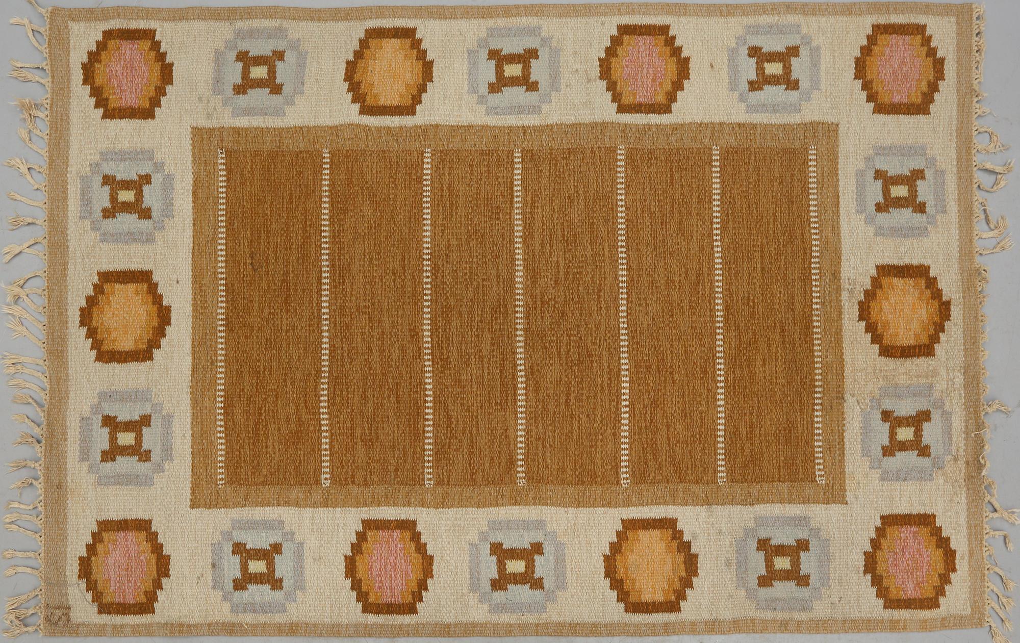 MATTA, rölakan, Ingegerd Silow, 202 x 136 cm, 1900-talets andra hälft.