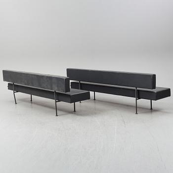 KLAESSONS, a modular "Longo" sofa set of two sofas, Fjugesta Sweden 21st Century.