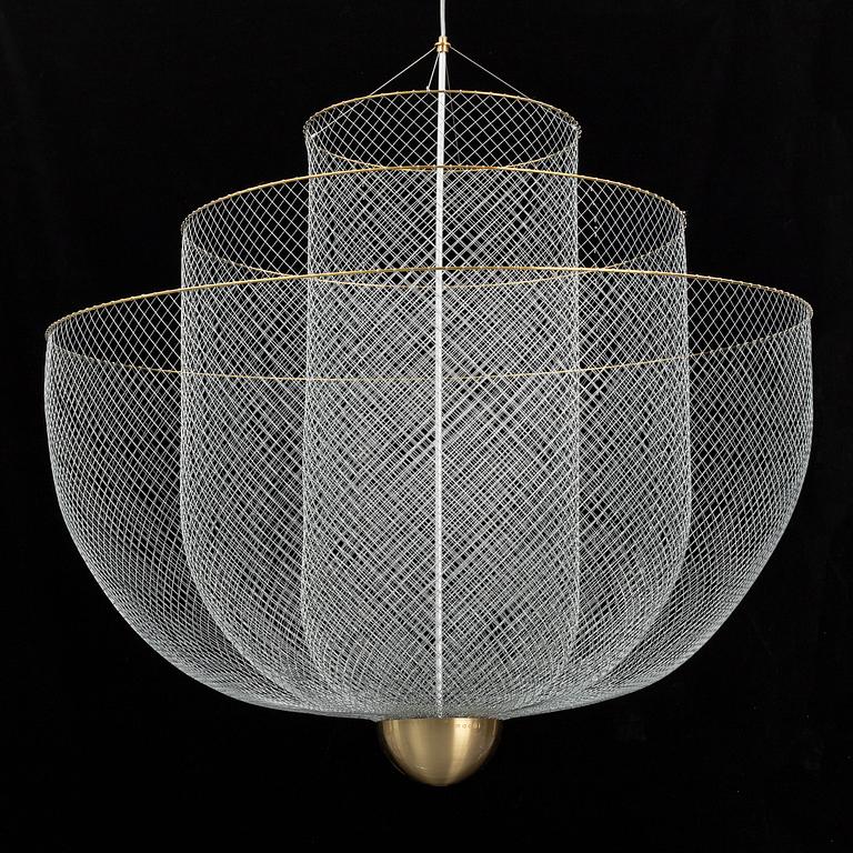 Rick Tegelaar, taklampa "Meshmatics Chandelier", Moooi.