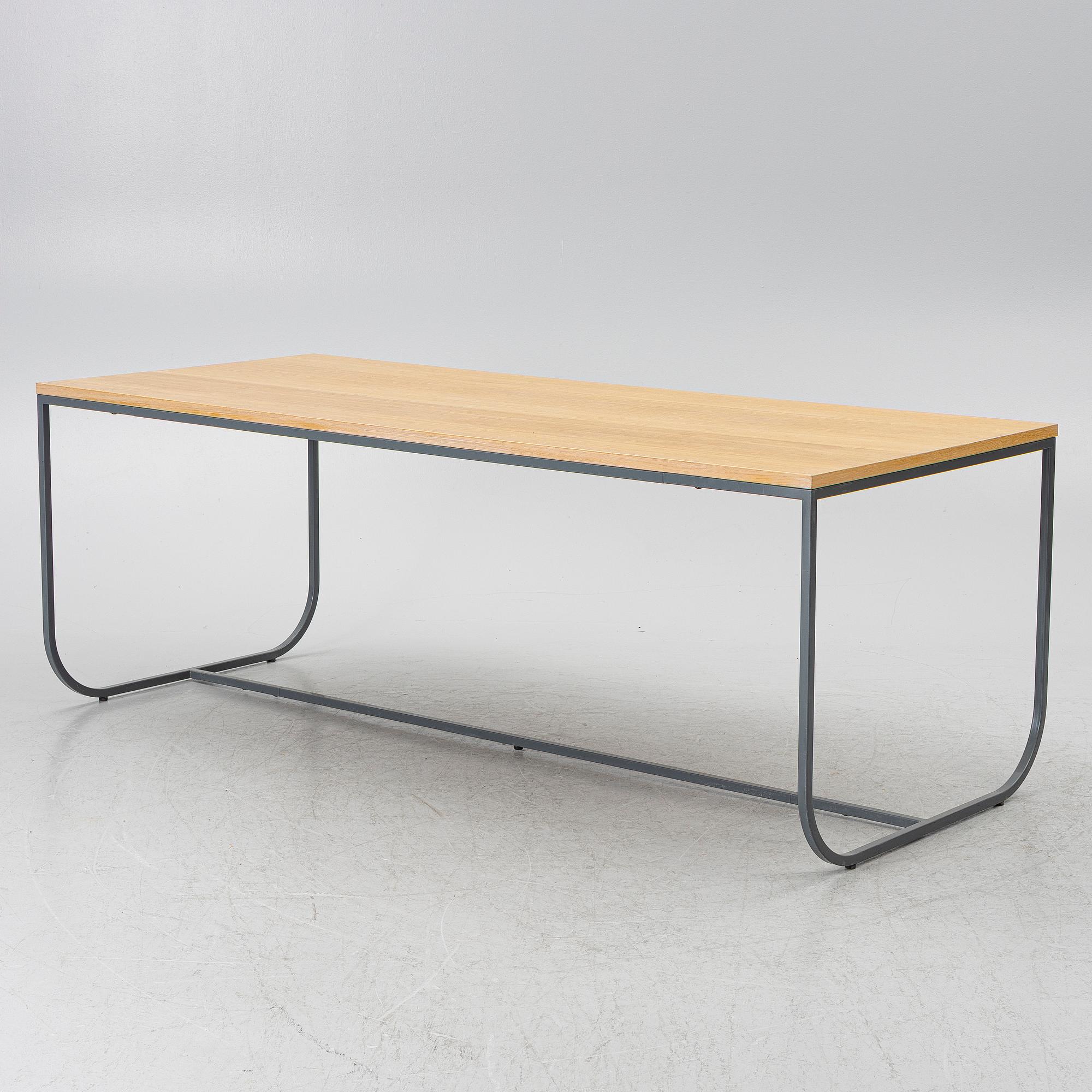 Broberg & Ridderstråle, a 'Tati' dining table, Asplund, Sweden, 21st century.
