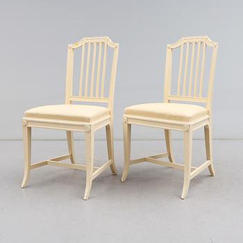 STOLAR, 1 par, empirestil, 1900-talets första hälft.
