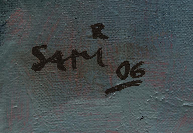 SAMI RINNE, olja på duk, signerad och daterad -06, även a tergo.