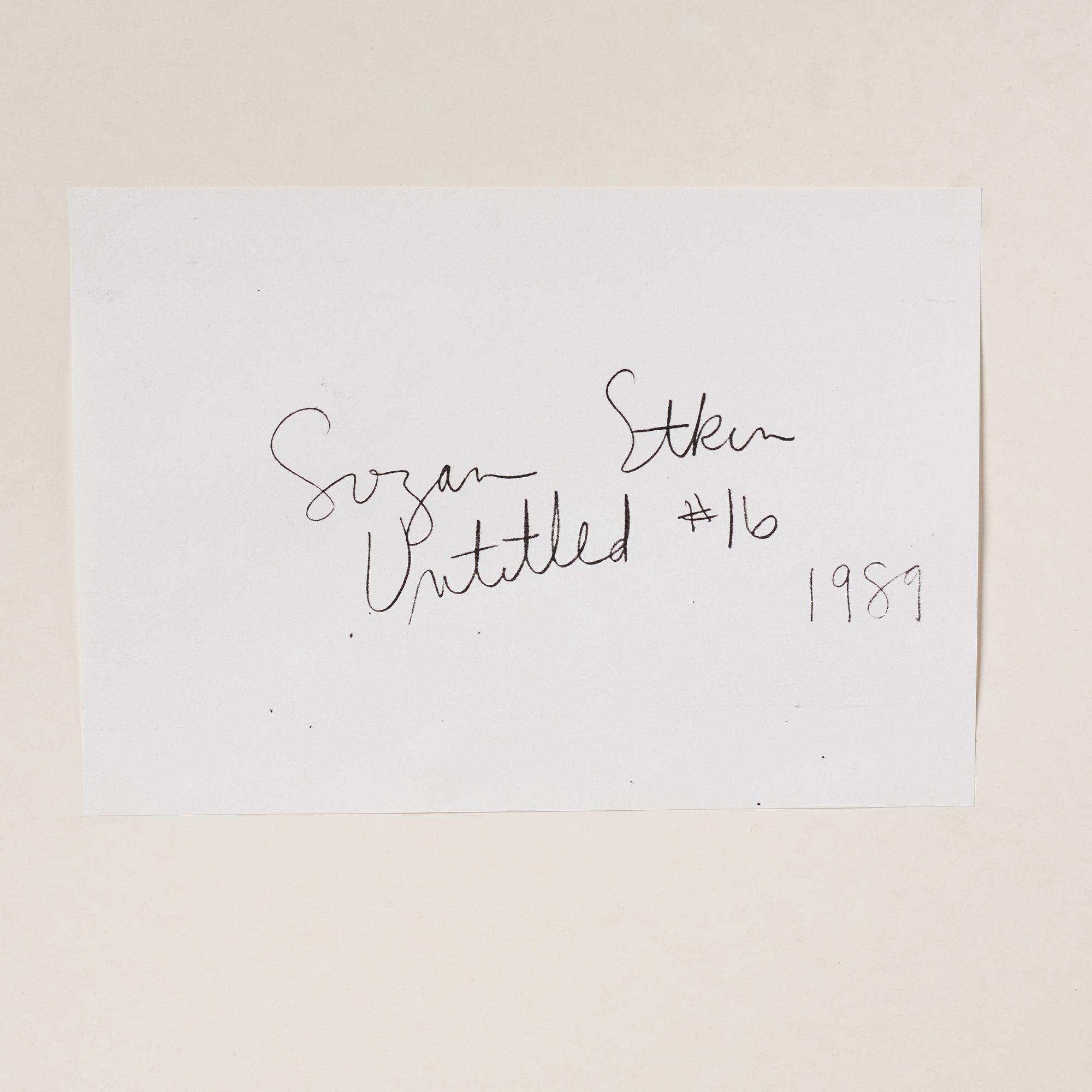 Suzan Etkin, "Untitled #16".