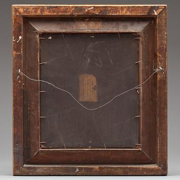 OKÄND KONSTNÄR, olja på pannå, England, 1800-tal.