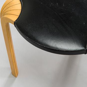 Alvar Aalto, a 1990s 'X600' stool for Artek.