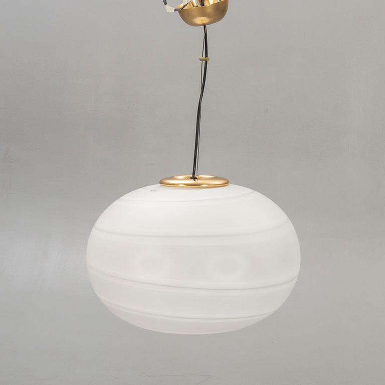 Ceiling lamp, VeArt, Murano, Glass, 1970s / 80s.