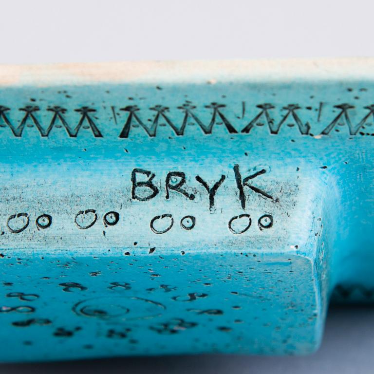 RUT BRYK, Three stoneware reliefs signed Bryk.