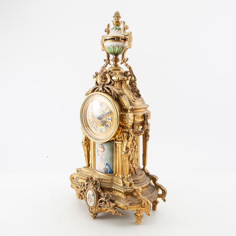 Table clock Louis XVI style first half of the 20th century.