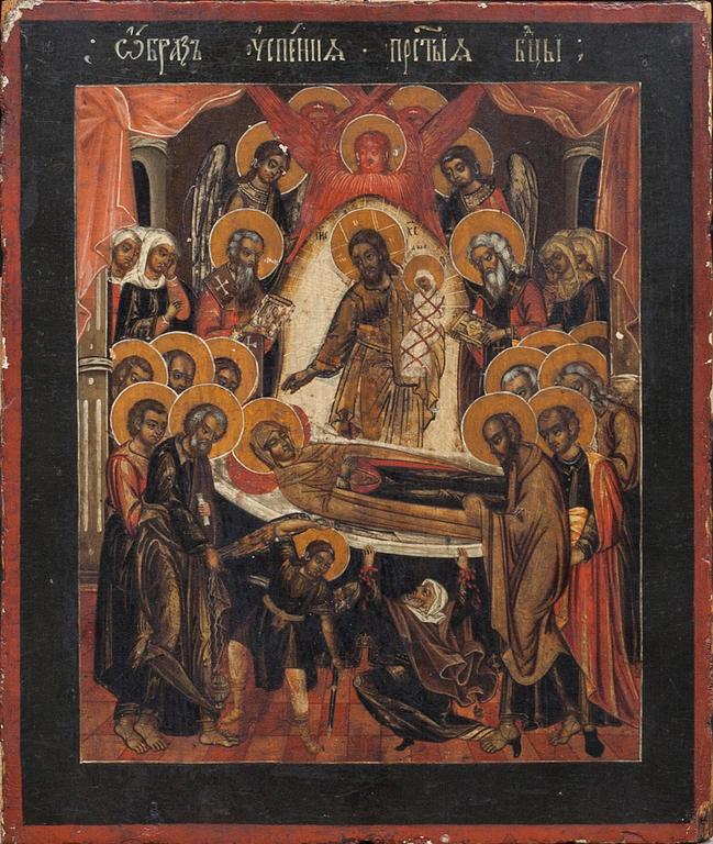 IKON. Ryssland, 1800-tal.