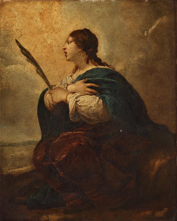FLEMISH SCHOOL 17TH CENTURY, St. Catherine of Alexandria.