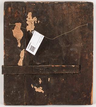 IKON, olja på pannå, Ryssland, 1800-tal.