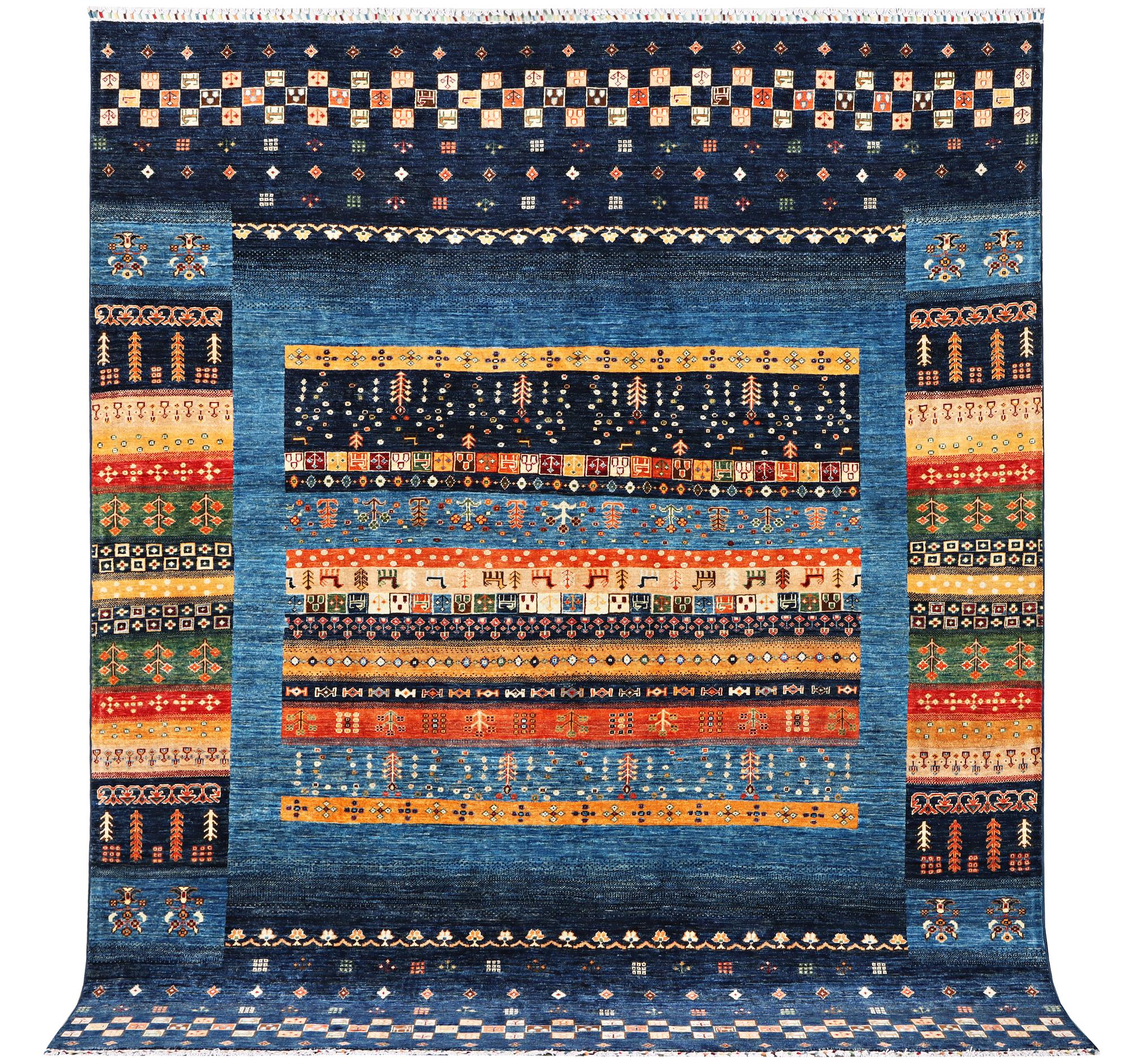 A Khorjin carpet, c. 287 x 246 cm.