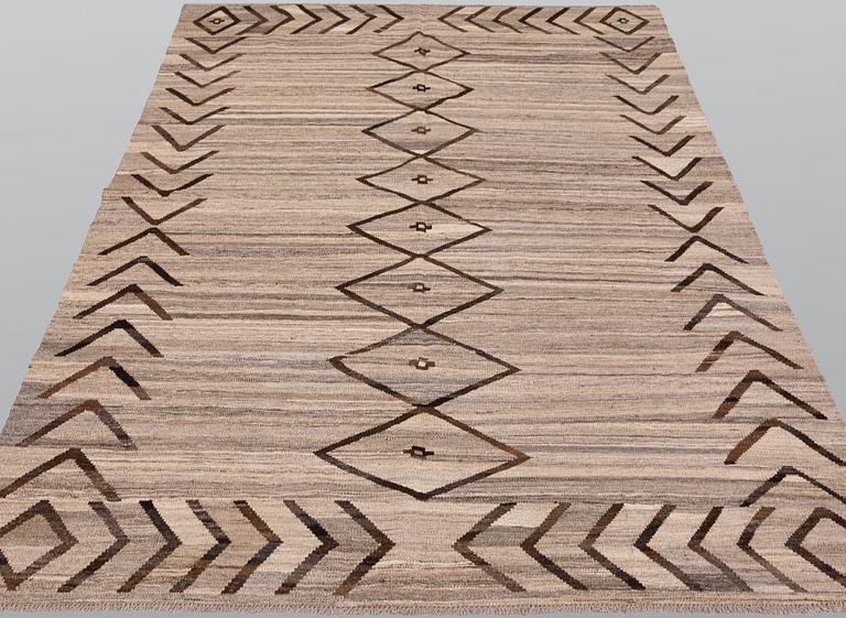 Matta, Kelim, Marocko design, ca 287 x 204 cm.