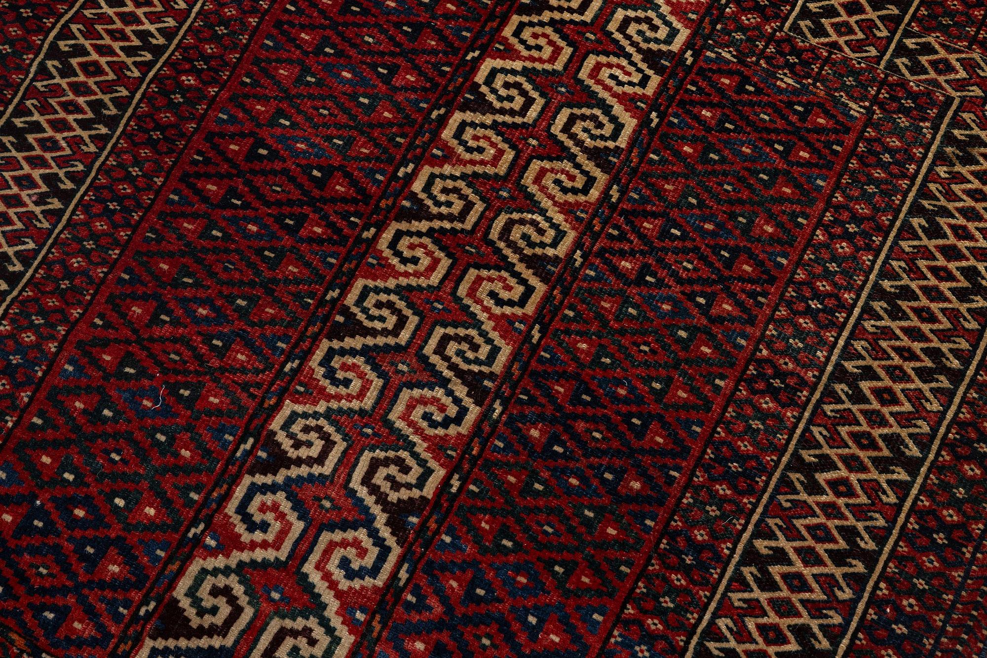 A Yomud Salachak, West Turkmenistan, c. 115 x 94 cm.