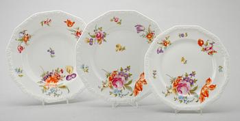 MATSERVIS, 45 del, porslin, "Maria", Rosenthal.
