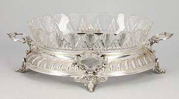 JARDINÄR, silver, K. Anderson, Stockholm, 1896, ca 970 gram silvervikt.