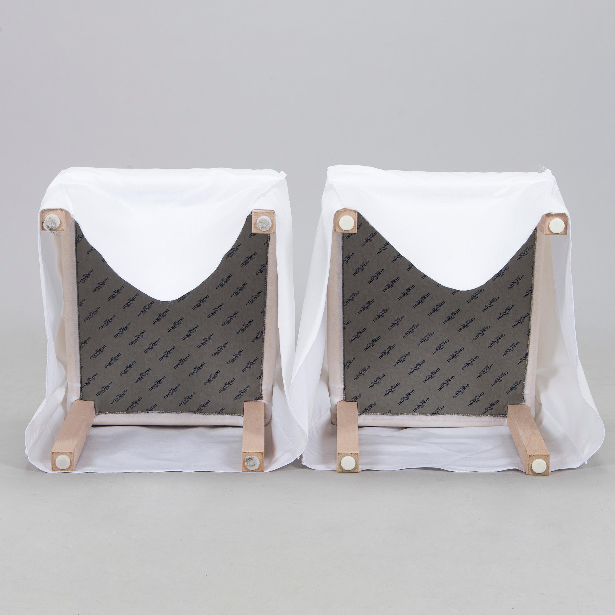 Paola Navone, A set of six dining chairs 'Ghost 23', Gervasoni Italy.