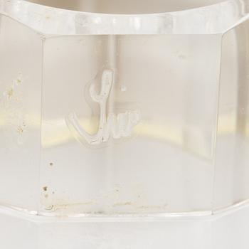 Siv Lagerström, three acrylic rings, 1970s.