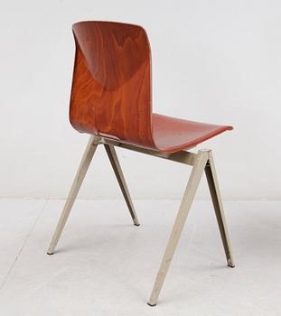 STOLAR, 4 st, Thur-op-seat, Pagholz, Västtyskland 1960-tal.