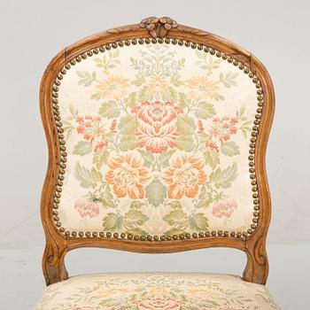 Stolar, ett par, Louis XV, 1700-talets mitt.