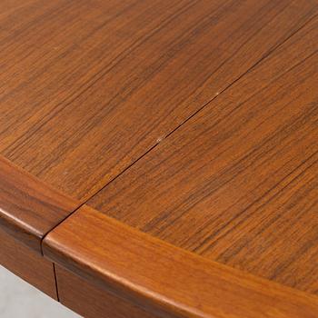 A 'Diamant' walnut dining table by Bertil Fridhagen, for Bodafors, 1960s.