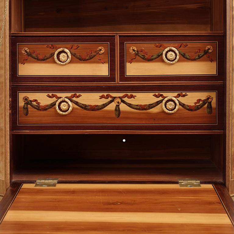 A Gustavian secretaire by George Haupt.