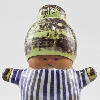 FIGURIN, stengods, Lisa Larsson, Gustavsberg, 1900-talets andra hälft.