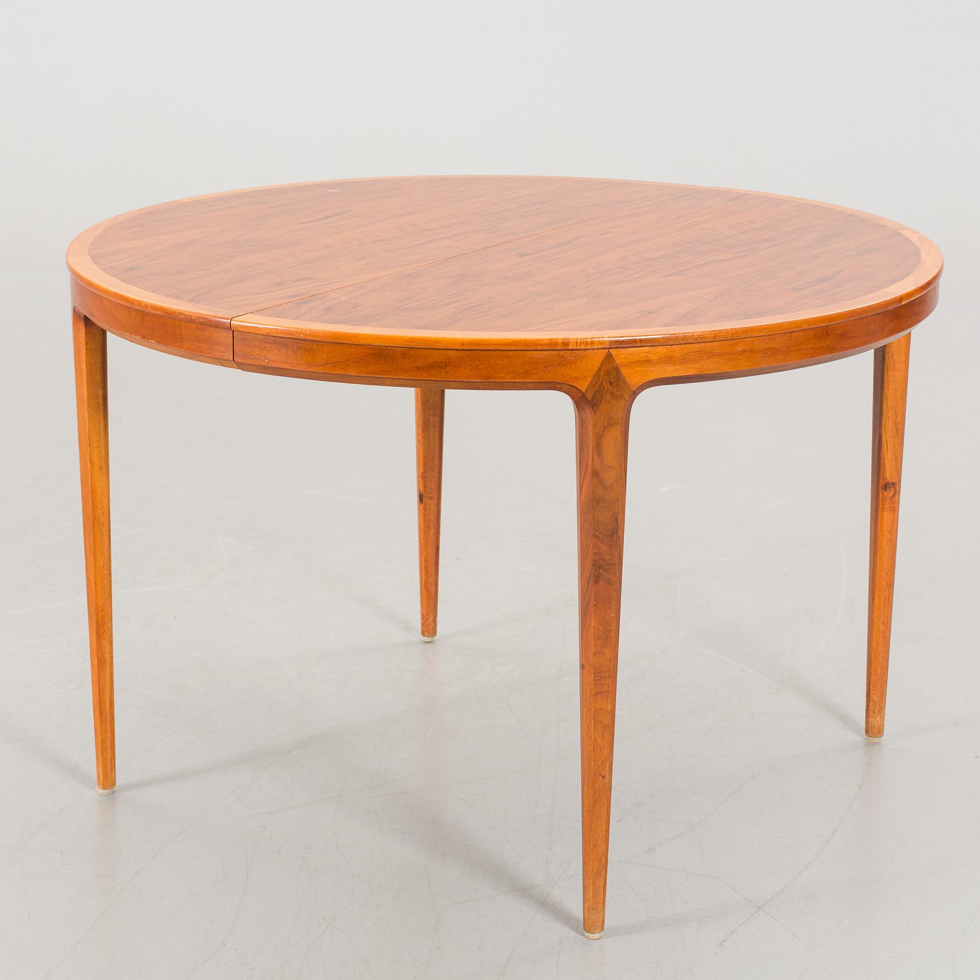A BERTIL FRIDHAGEN DINING TABLE 1958.