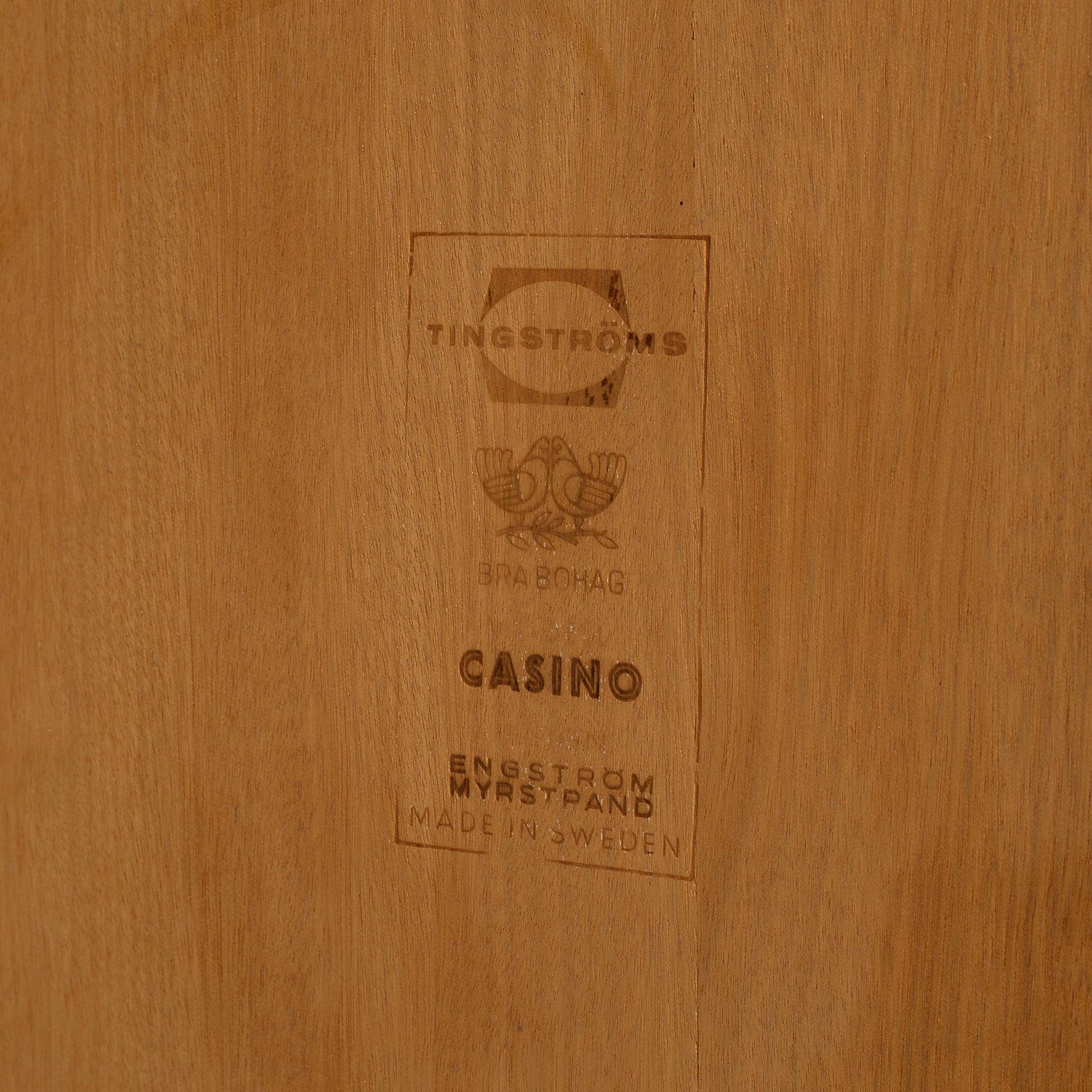 A 'Casino' set of drawers by Sven Engström & Gunnar Myrstrand.