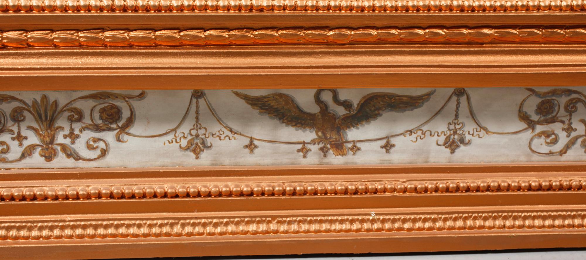 SPEGEL, sengustaviansk, omkring år 1800.