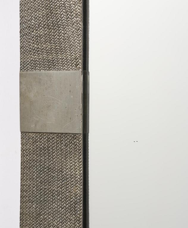 Björn Trägårdh, a rare pewter wall mirror model A 1607, Firma Svenskt Tenn, Stockholm, 1930s.