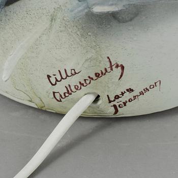 BORDSLAMPA
Keramik, Cilla Adlercreutz o Lars Jöransson, 1900-talets andra hälft.