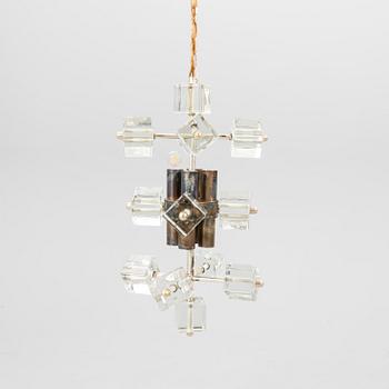 Ceiling lamp Malmö metalworks mid-20th century.