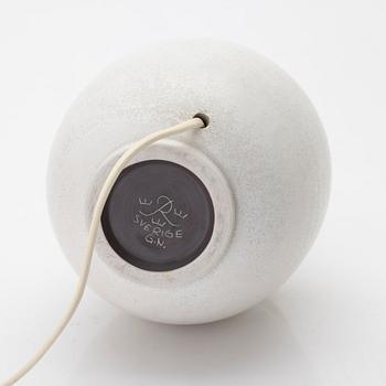 Gunnar Nylund, Table lamp, stoneware, Rörstrand.