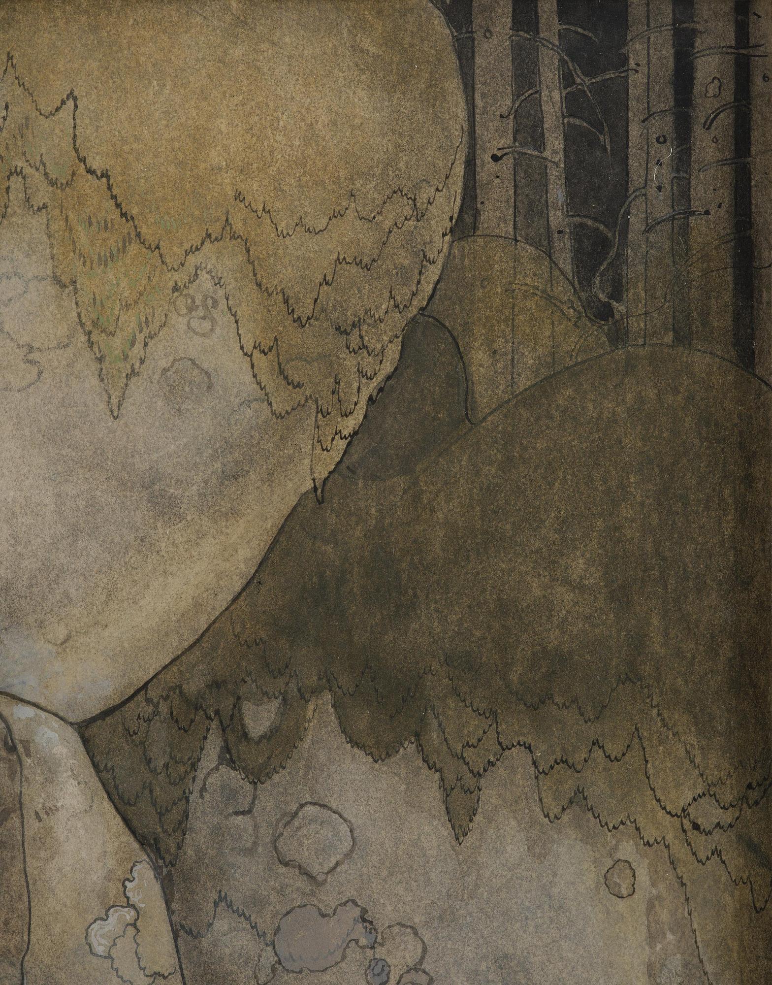 John Bauer, "Labbmor" ("The Troll").