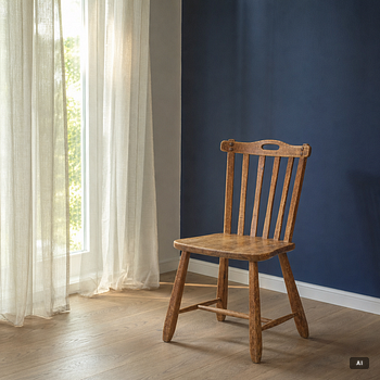Chairs, a pair, "Hytte", Nordiska Kompaniet, 1940s.