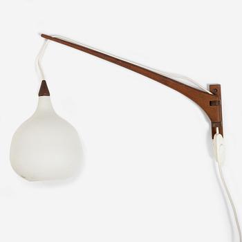 Uno & Östen Kristiansson, Wall lamp, Luxus, Vittsjö, late 20th century.