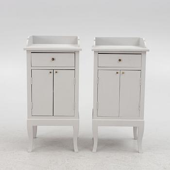 Sängbord, ett par, 1900-talets första hälft.