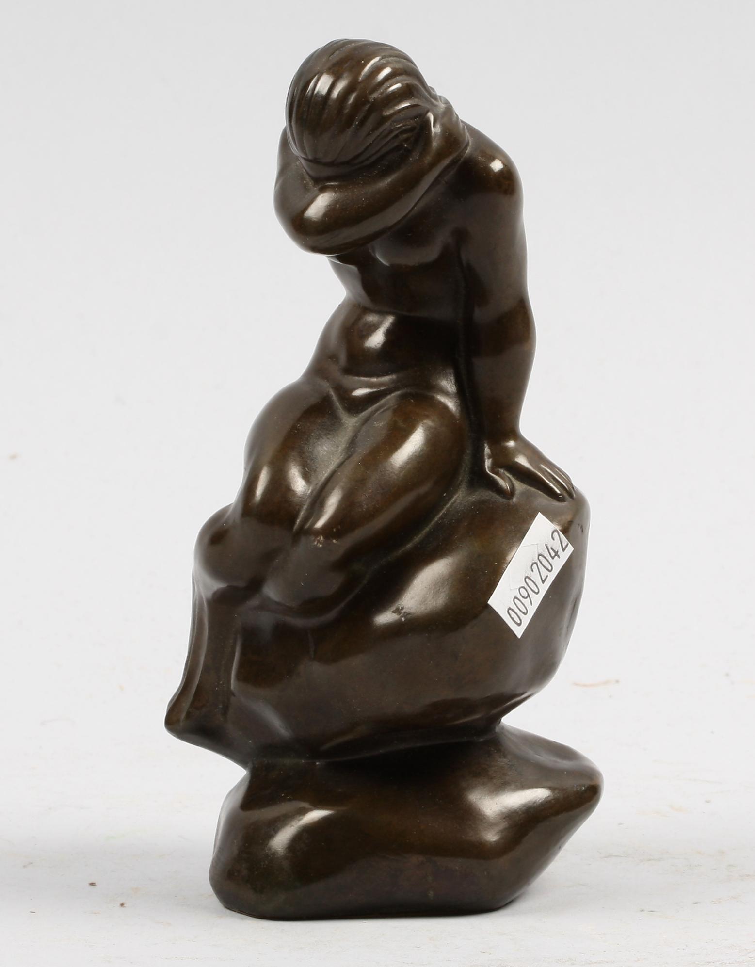 SKULPTUR, brons, Kongslev, Tinos. Danmark.