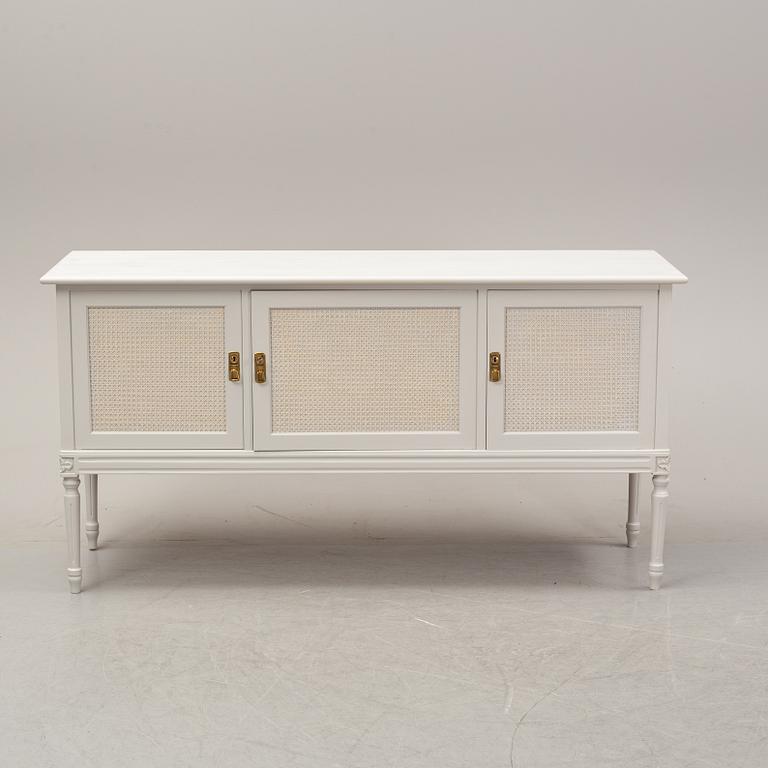 A painted Gustavian style sideboard, second half of the 20th Century.