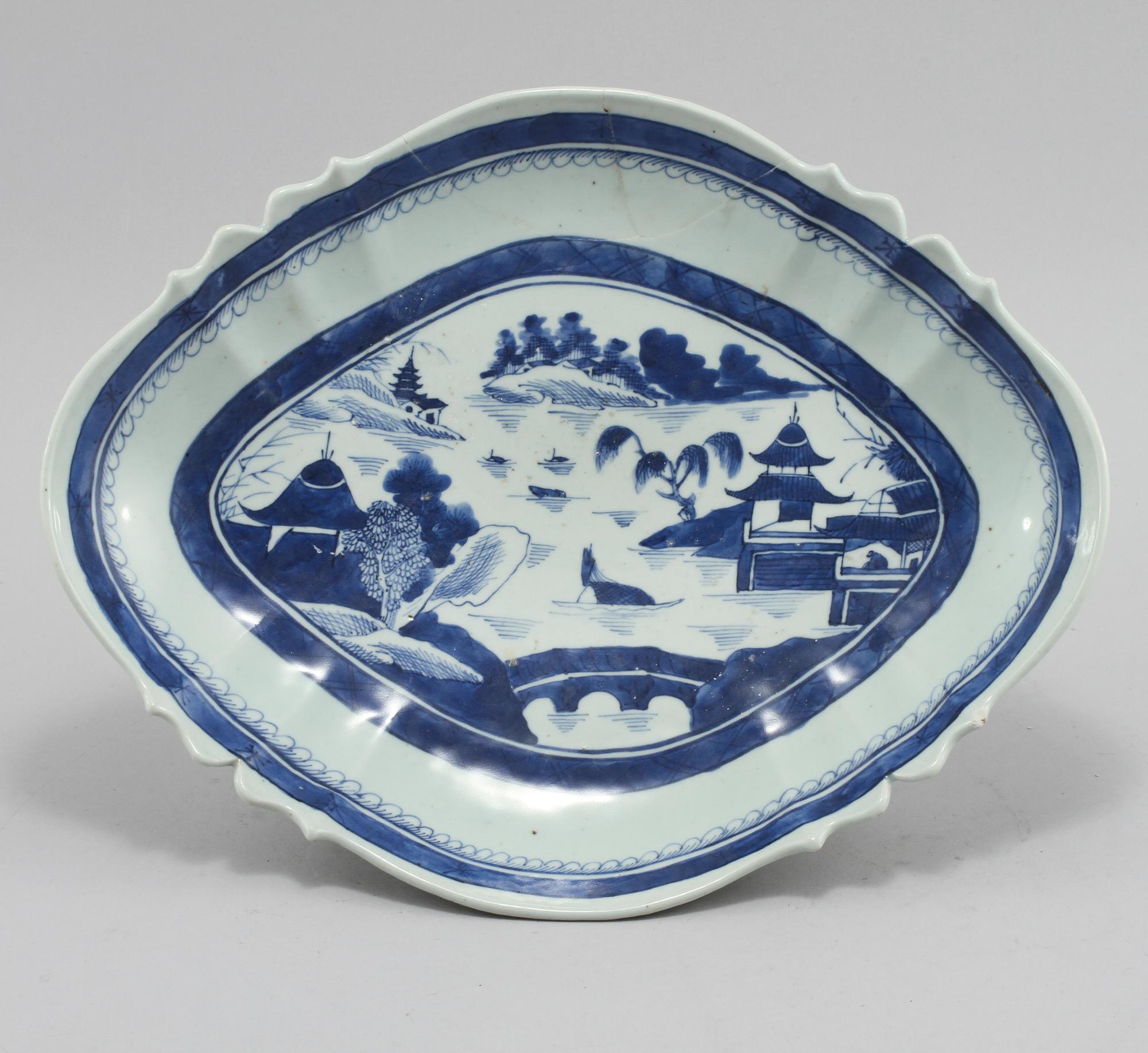 FAT, porslin, Kina, 1800-tal.