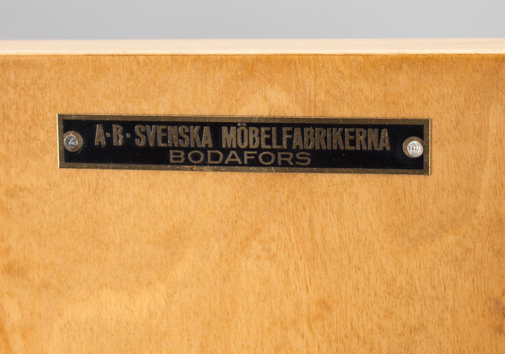 SKÄNK, Svenska Möbelfabrikerna, Bodafors, 1900-talets första hälft.