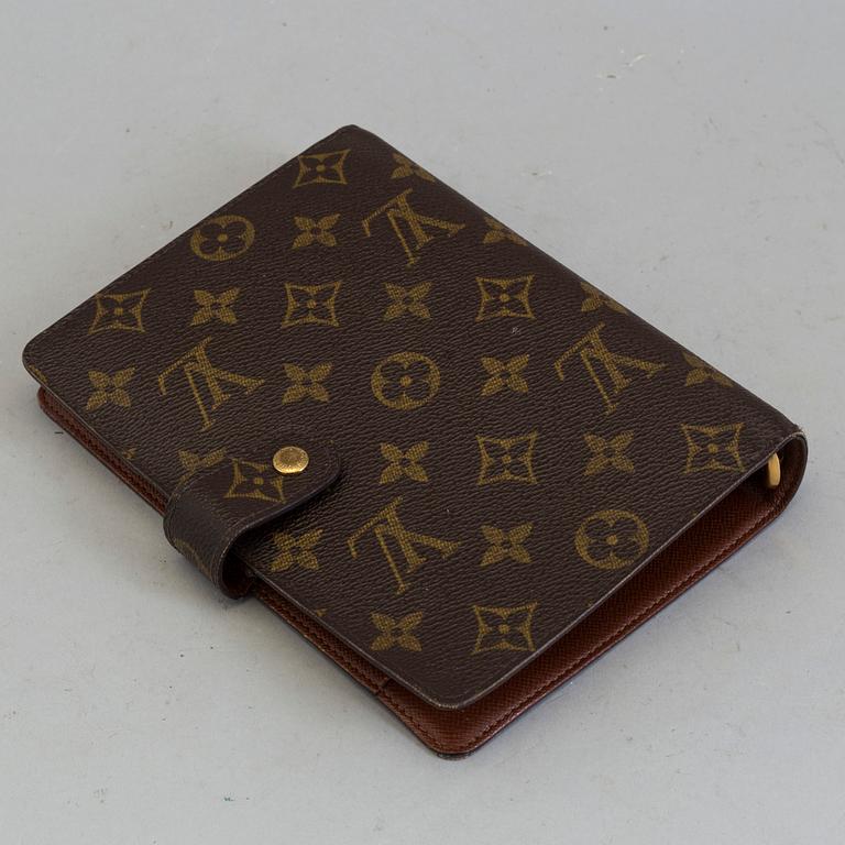 LOUIS VUITTON, "Agenda Ring Cover", almanacka.