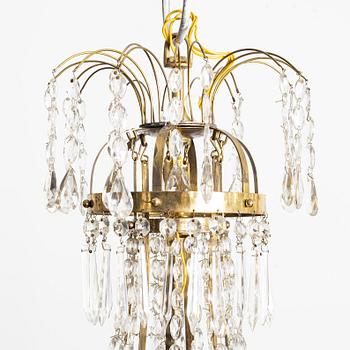 A 19th century chandelier.