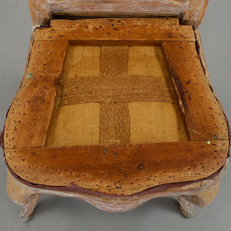STOL, rokoko, 1700-tal.