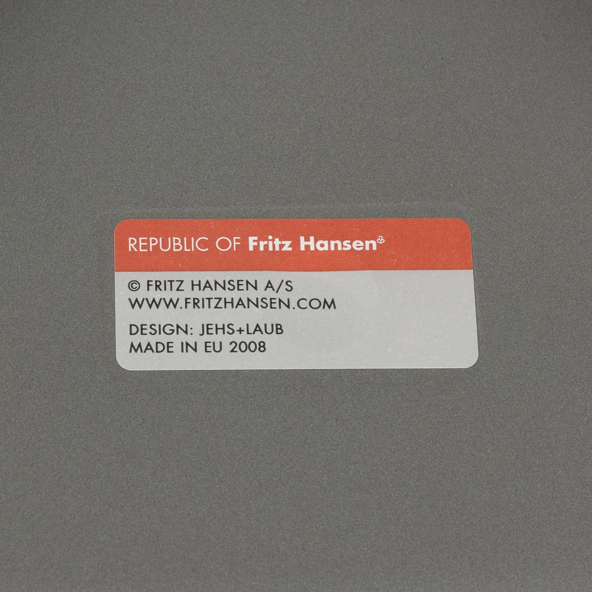 Jurgen Laub & Markus Jehs, stolar, modell "JL10", ett par, Fritz Hansen.