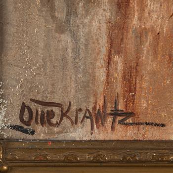 Olle Krantz, oil on canvas, signed.