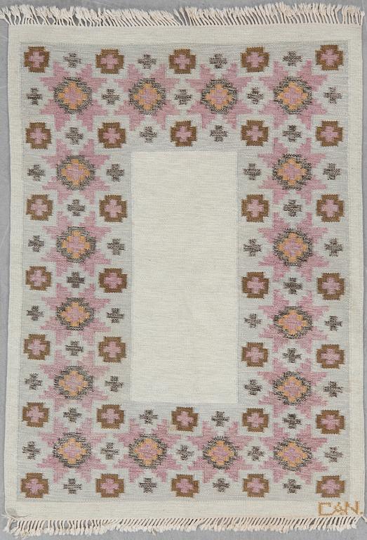 Rug, röllakan, 191 x 137 cm.