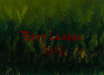 TERRY LAAKSO, öljy kankaalle, signeerattu ja päivätty 2013.