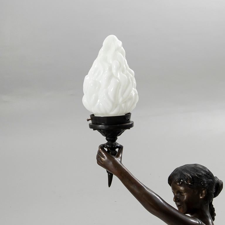 Floor lamp, 20th century.